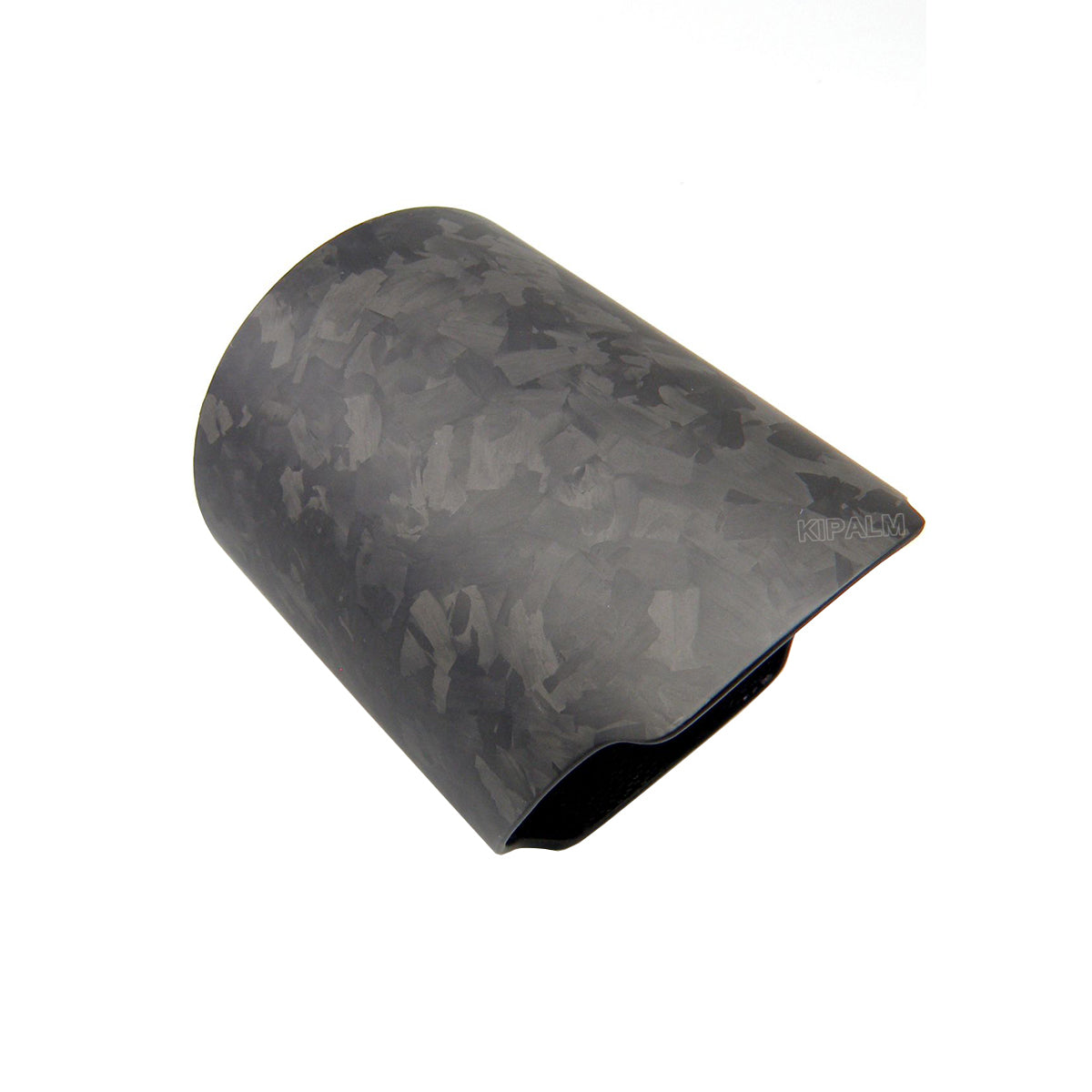 Kipalm Car Universal Straight Cut Forged Carbon Fiber Exhaust muffler Tip Cover Pipe case housing