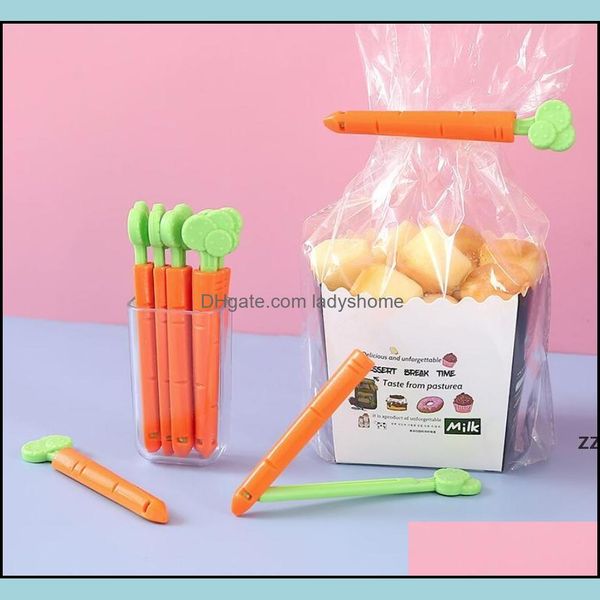 Other Kitchen Kitchen, Dining Bar Home & Gardenkitchen Tools Carrot Food Bag Sealing Clip Fresh-Kee Clamp Sealer For Snack Bags Portable Cli