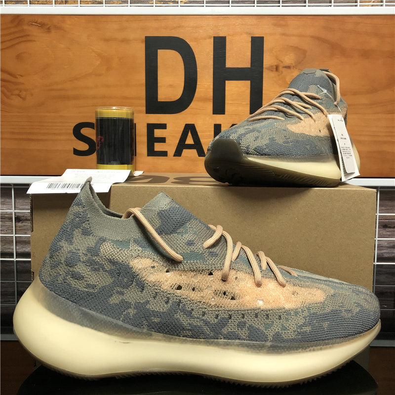 Top Quality Kanye 380 West Sport Running Shoes Pepper Blue Oat Alien Mist 3M Reflective Azure Clay Lmnt Triple Black Outdoor Platform Sports Trainer