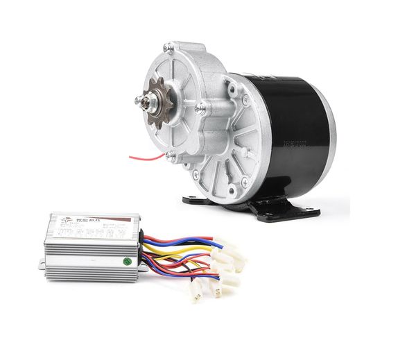 24V 350W Brush DC Gear Motor MY1016Z3 Electric Bicycle MTB Bike Scooter Ebike E-Bike Conversion Kit