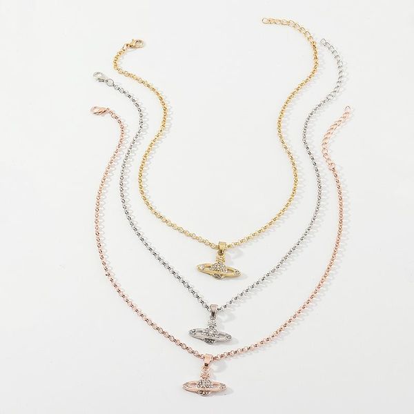 Pendant Necklaces Women Chain Wedding Charm Choker Jewelry Set Gift