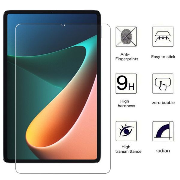 11&quot; Film Screen Protector For Xiaomi Pad 5 Pro 12.4 Tempered Glass HD 5G Tablet PC