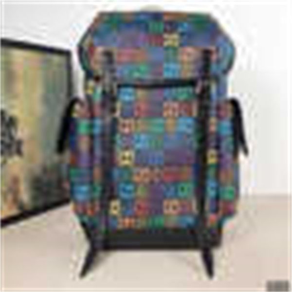 Business Mountaineering Women Brand Jumping Candy Series Designer Backpack Backpacks Fashion Luxury Shows Oxidized Leather 598140 Totes Mess