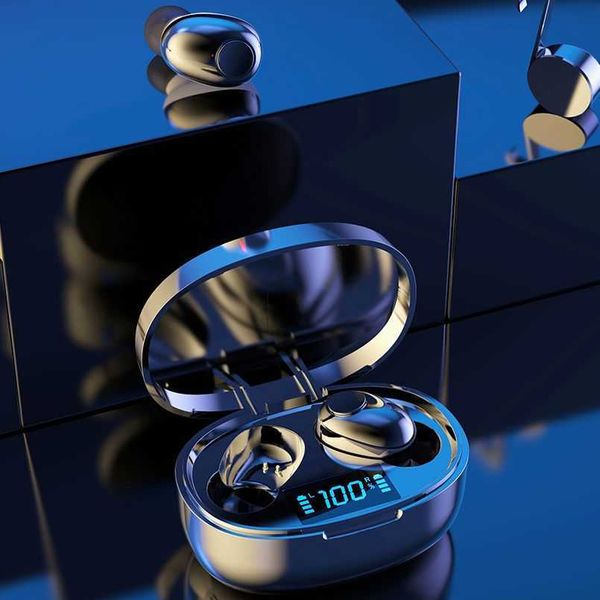 Wireless Earphone Bluetooth 5.0 Tws Headsets Led Display with Mic Hifi Stereo Sport Earbuds Gamer Earphones Bass for Smart Phone