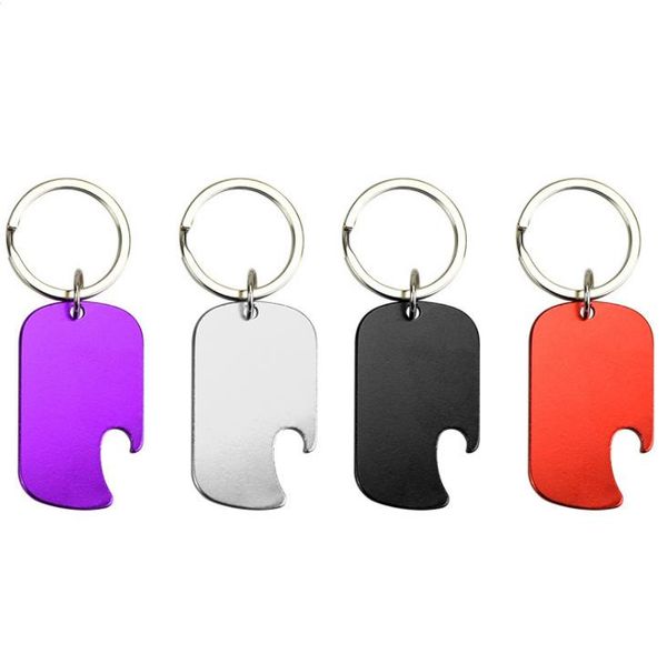 Dog Tag Opener Aluminum Alloy Military Pet Dogs ID Card Tags with Opener-Portable Small Beer Bottle Openers SN3132