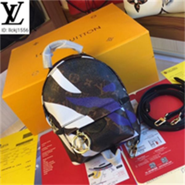 Old Backpacks Oxidized Messenger Brand Flower Camouflage Backpack Women Designer Fashion Women Shows Luxury Leather Business Bags Totes M415