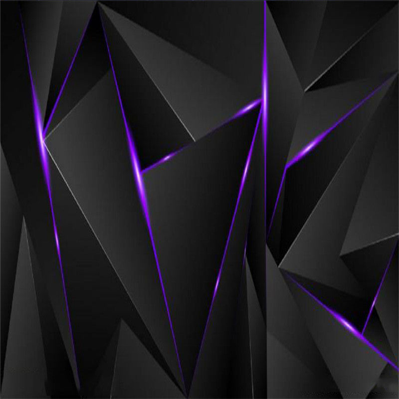 Wallpapers Wallpaper Three-dimensional Black Living Room Bedroom Home Decor Wall Covering 3d stereoscopic wallpaper R250326