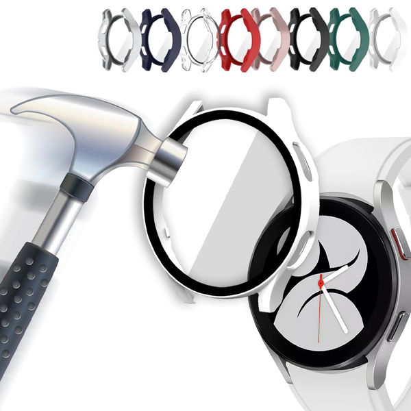 Case for Samsung Galaxy Watch 4 40mm 44mm Screen Protector All-Around PC Anti-Scratch Bumper Cover for Galaxy Watch4 Smartwatch