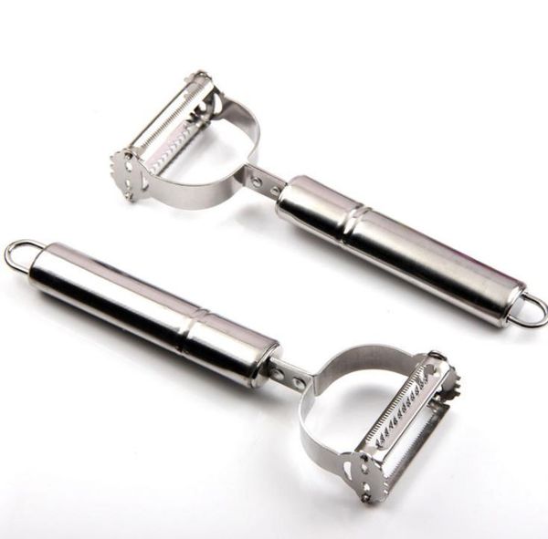 Kitchen Tool Peerlers 2 in1 Stainless Steel Potato Grater Julienne Peeler Kitchen-Accessories Vegetables Planing Graters