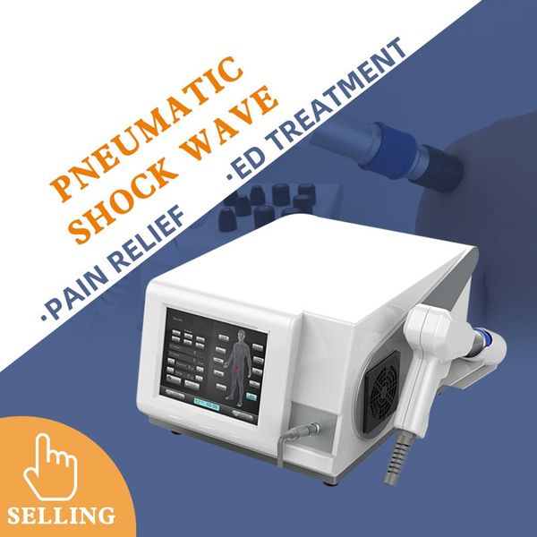 physical Massage therapy equipments pain relief ed shockwave sherapy machine penis treatment joint muscles 6 bar pneumatic extracorporeal sh