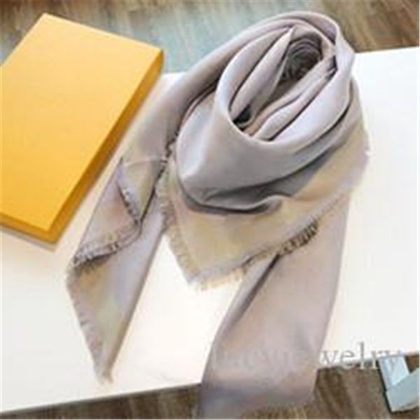 140x140cm Silk Scarves 4 Season Scarf Man Women Shawl Long Neck 4 Leaf Clovers Scarf 4 Color Top Quality