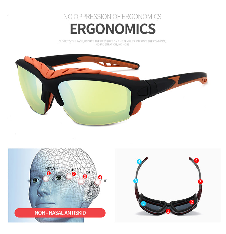 Fashion 2022 new multi-function sports glasses goggles variable sunglasses magnetic sunglasses riding eyeglasses spot