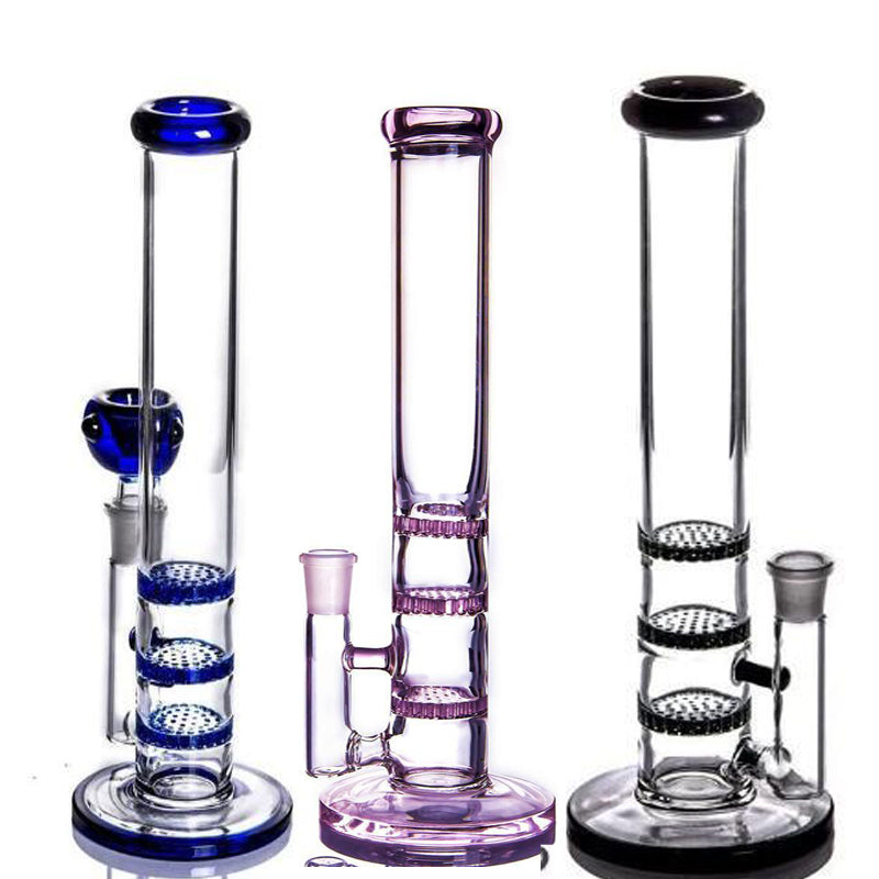 Heady Glass Bong Percolator hookahs straight bongs flower bowls