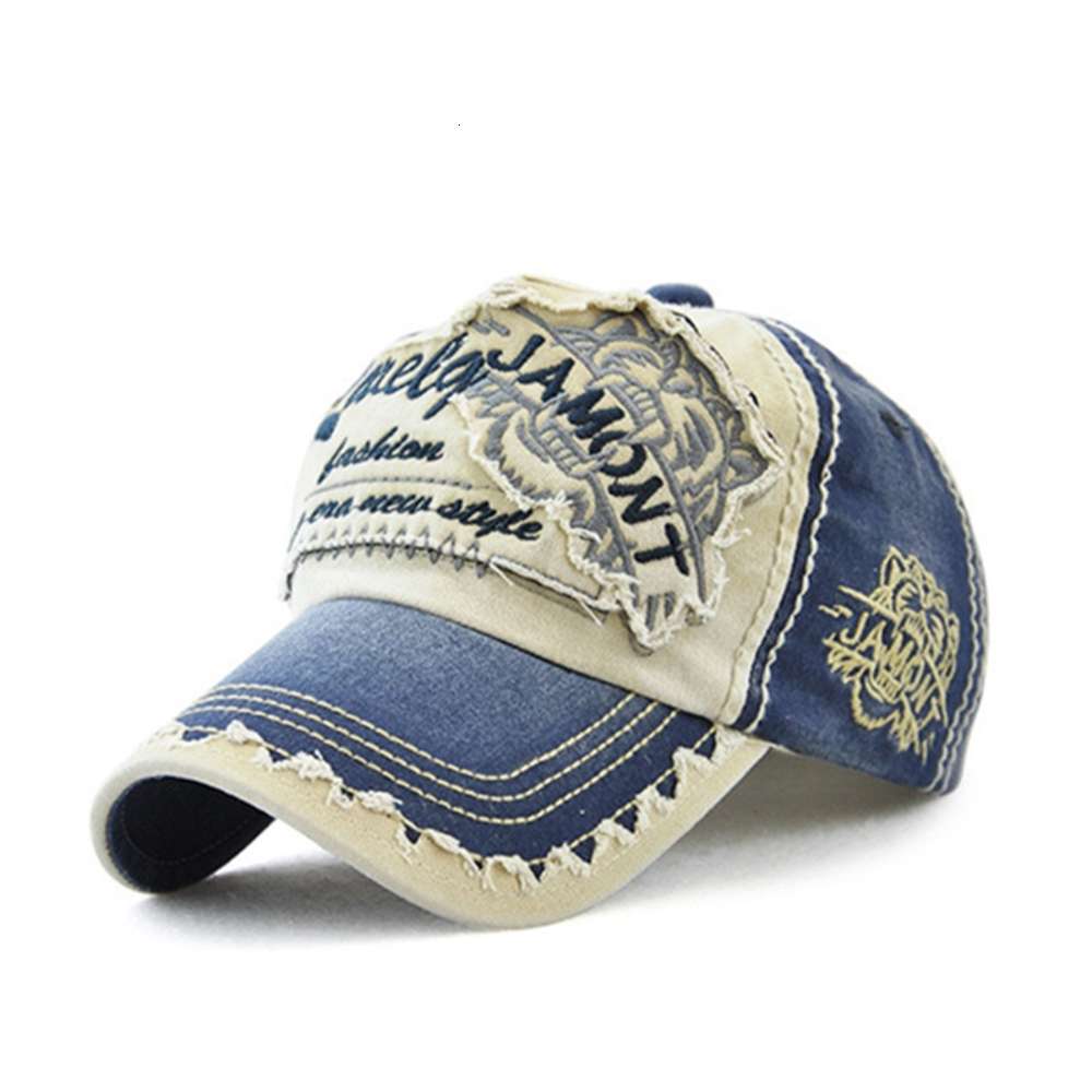 Men&#039;s and women&#039;s tiger embroidery personality cotton baseball cap ADULT four seasons New Youth duck tongue hat