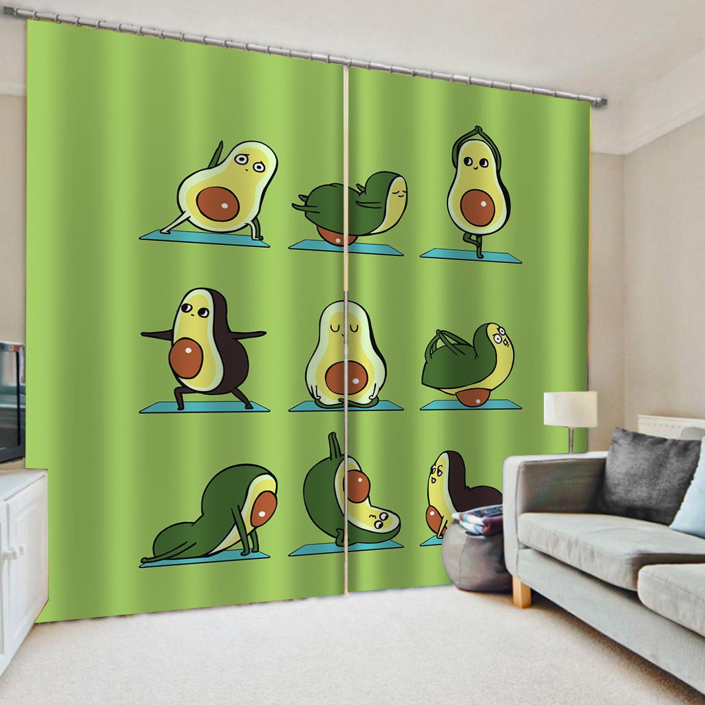 Custom 3D Curtain Blinds Modern Curtains For Living Room Bedroom Window Home Decor Children Drapes