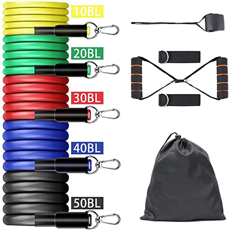Fitness Resistance Bands Gym Accessories Outdoor Crossfit Sports Weights Workout Exercise Equipments Workouts Strength Training