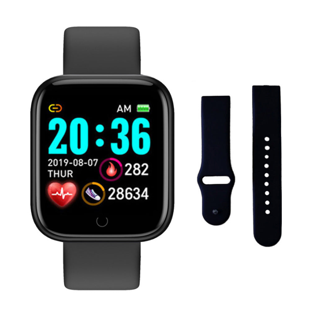 Y68 Smart Watch Blood Pressure Monitor Clock D20 Waterproof Sport for Android apple