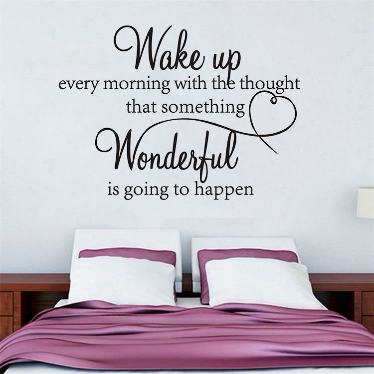 Personalized Decorative Wall Stickers heart family Wonderful bedroom Quote Art Room Removable Decals DIY Home Decor 88202218