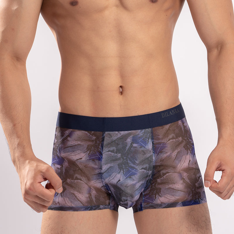 Modal Fashion men&#039;s Cotton Underpants designers Breathable underwear for adult comfortable seamless youth boxer