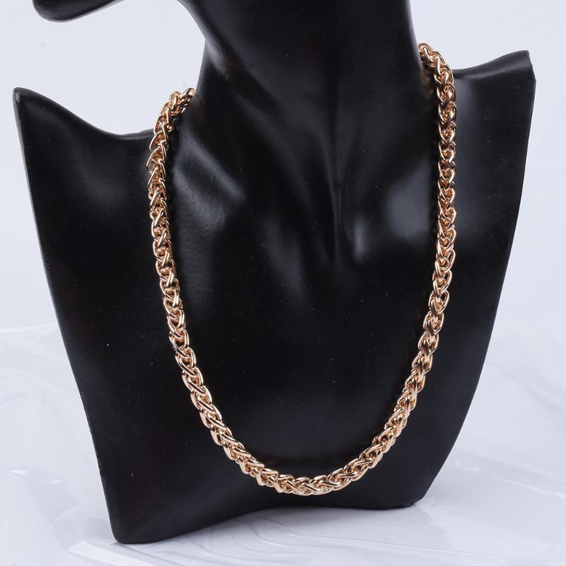 2021 New Gold Metal Chains Link Choker Necklace Women Vintage Punk Statement Choker Necklace Jewelry Femme