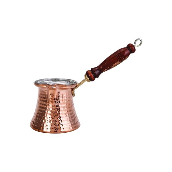 Turkish Traditional Copper Coffee Pot Handmade Ottoman Coffee Tea Espresso Pots %100 Turkish Coffee Maker Cezve Made in Turkey 210408