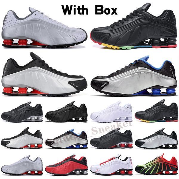 Arrival USA Challenge Red R4 des Chaussures Metallic Silver Gold shoes triple black white mens trainers zapatos sneakers