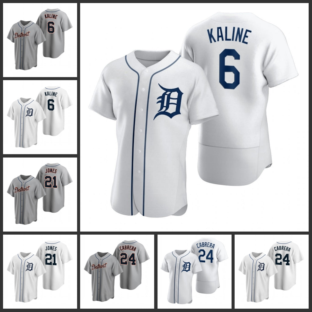 Detroit&#13;Tigers&#13;Men Al Kaline JaCoby Jones Miguel Cabrera Women Youth Jersey