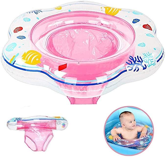 Kids Baby Swimming Ring Durable Inflatable Float Pool Double Leak-Proof Train Safety Water Toy Accessories Life Vest & Buoy