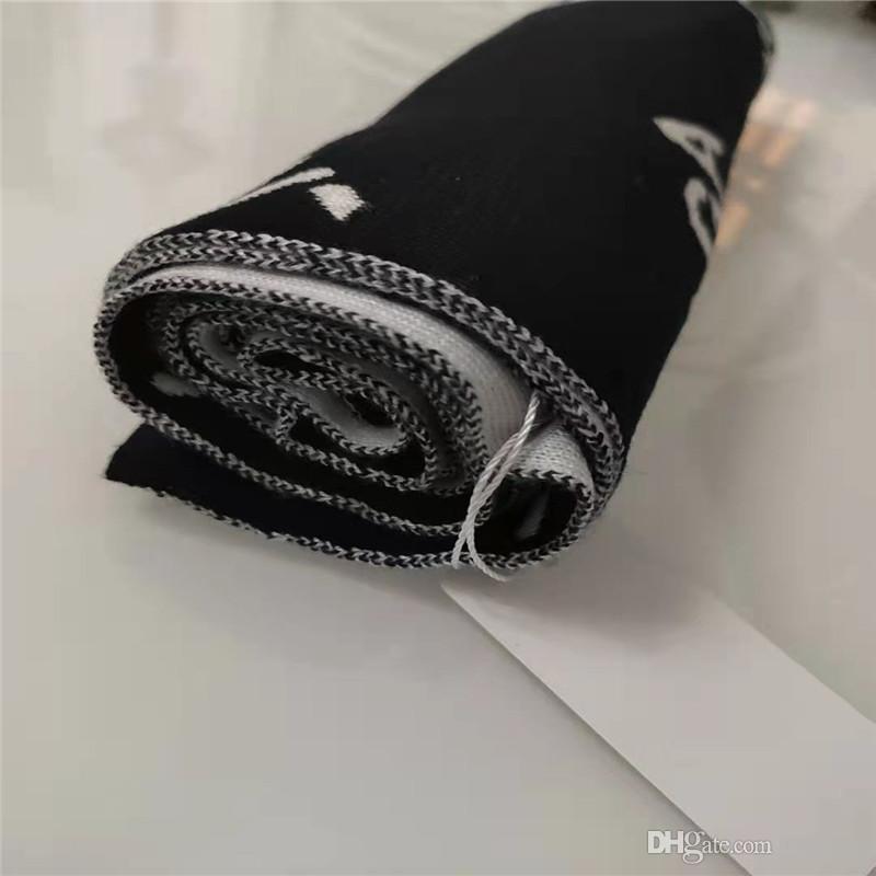 2020 Fashion Scarf for men Letter Pattern mans Wool Thick Scarfs Warm Scarves Size 180X30CM no box maike02