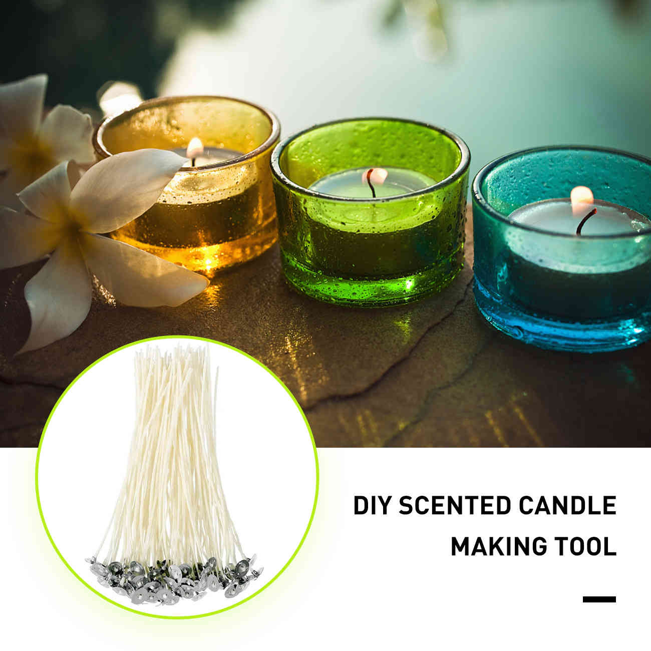 Diy candles, combination tools suit wax pot and thermometer combination is made by hand, girl, fragrance