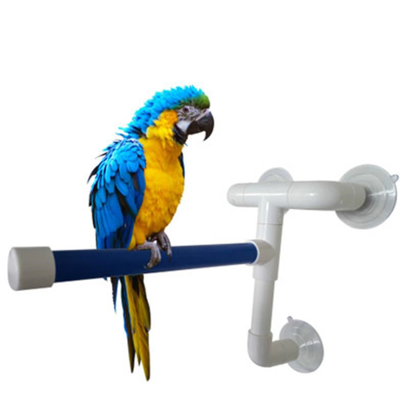 Pet toy standing platform stand parrot standing bath shower bass parakeet bird toy parrot toy large bird cage parrot