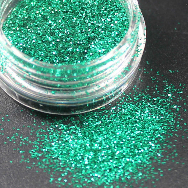 2020 12 Colors Glitter Nail Art Dust Tool Kit Acrylic Gem Polish Nail Tools 3D Art Decorations Glitter Powder NR84 NEW