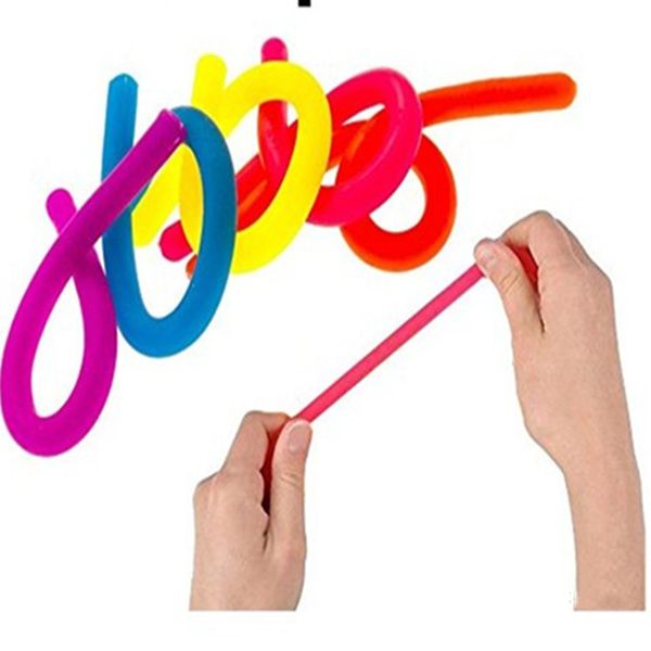 Decompression toys tpr soft rubber noodle rope vent decompressions kneading music environmental protection material Kids favorite toy gift