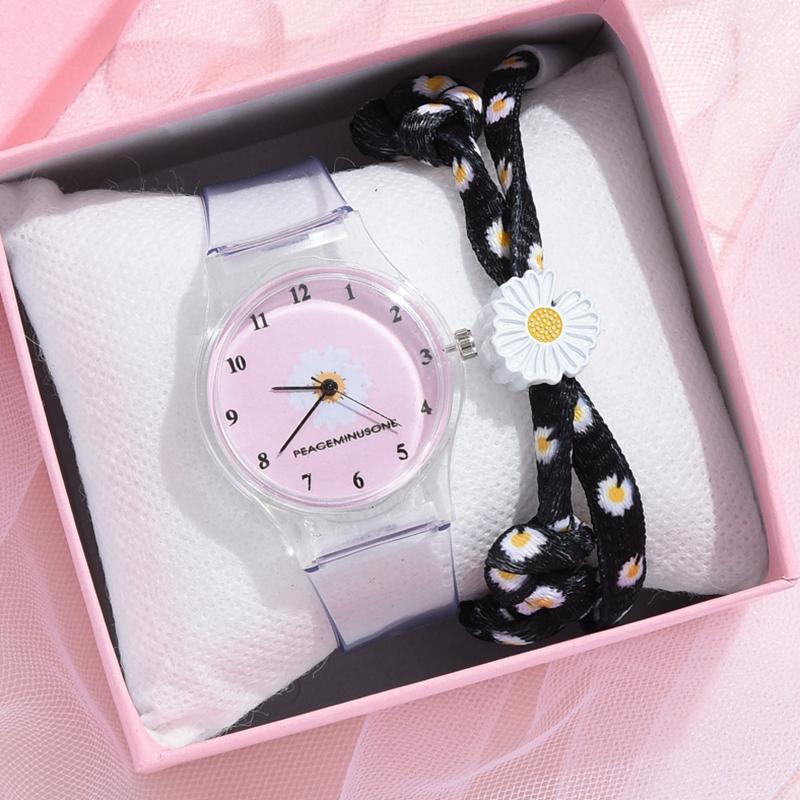 Summer Style Casual Ladies Flowers Silicone Watches Luxury Top Brand Candy Colors Dress Wristwatch Relogio Feminino Wristwatches