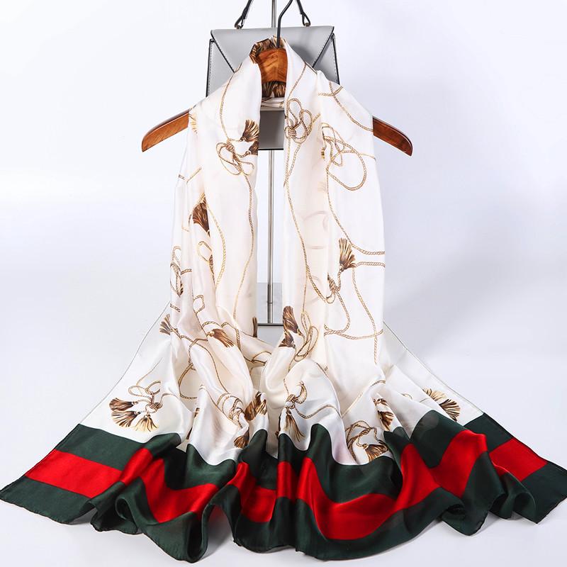 Scarves The Spring And Autumn Period Thin Neck Long Summer Bask In Shawls Mother Kind Of Fabric Europe Wind