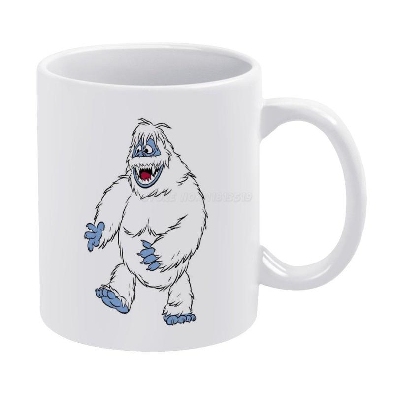 Mugs Rudolph The Red-Nosed Reindeer Bumble Monster White Mug Custom Printed Funny Tea Cup Gift Personalised Coffee Th
