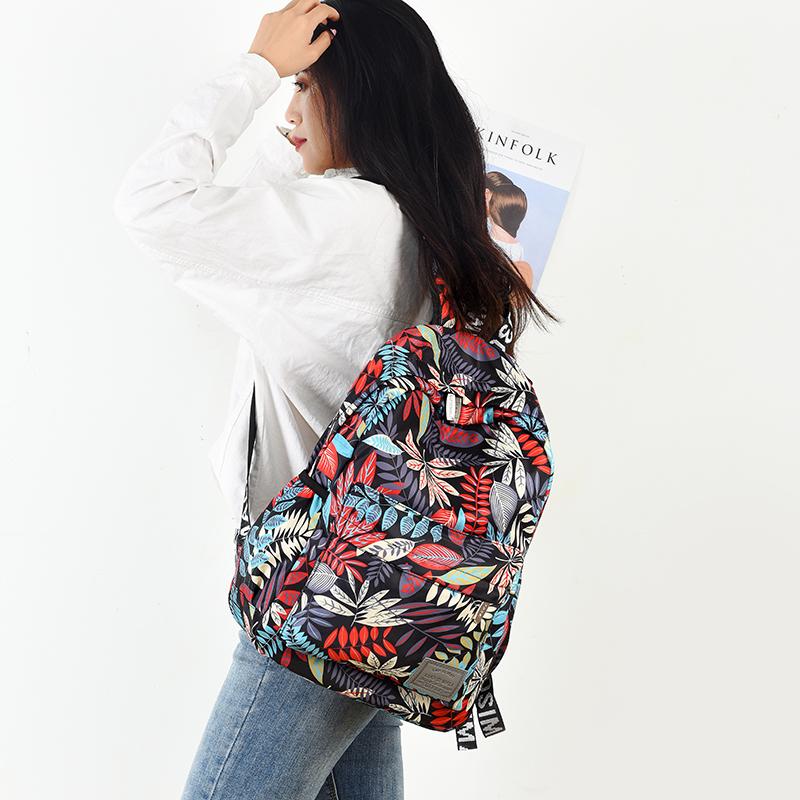 Backpack Fall 2021 Fashion Backpacks For Men And Women. Leafy Style. Avant-garde. Waterproof. Anti-theft