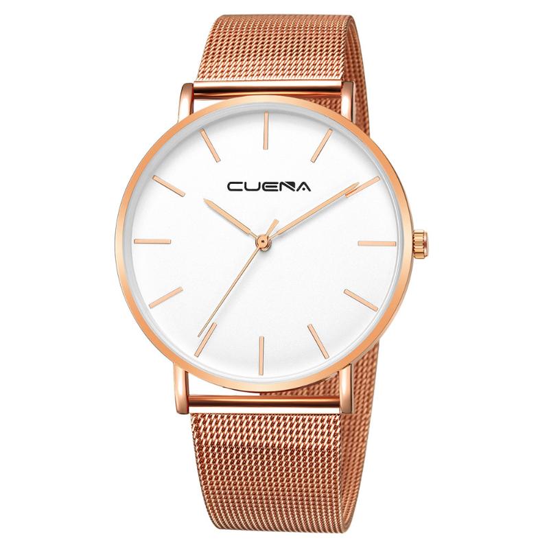 Wristwatches Relogio Masculino Watch Luxury Quartz Watches Stainless Steel Dial Casual Bracele Clock Dress 2021 Thanksgiving Gift Q