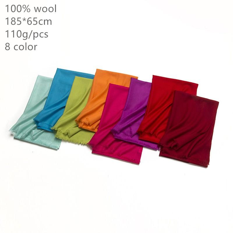 Scarves Naizaiga 100% Worsted Wool Solid Standard Beautiful Warm Shawl Fashion Lady Scarf , JY70