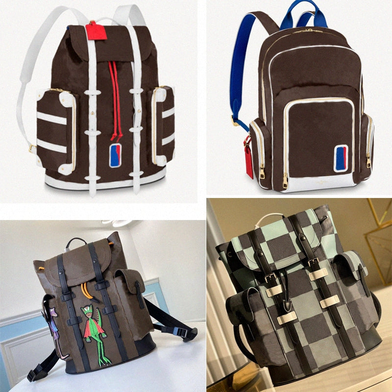 5 colors mens backpack Christopher school bag Basketball travel sport backpacks designers large bags