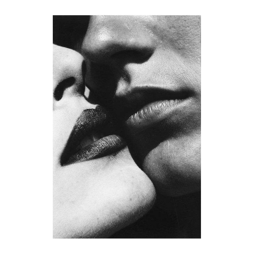 HELMUT NEWTON Kiss from The Bordighera Photography Painting Poster Print Home Decor Framed Or Unframed Photopaper Material