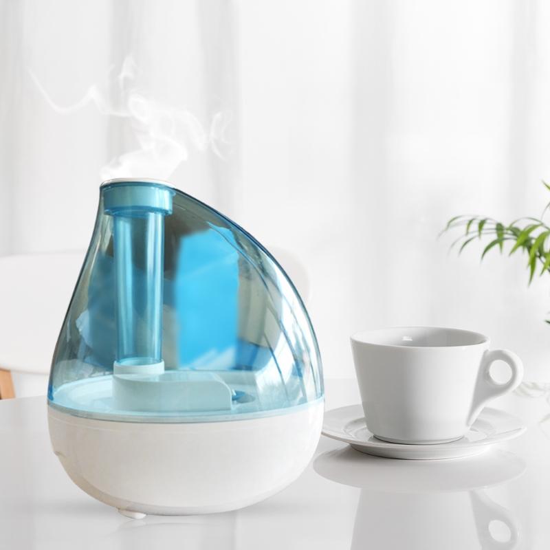 Humidifiers Cool Mist Humidifier - Ultrasonic For Baby Bedroom Easy Use Last Whole Night Adjustable H05F