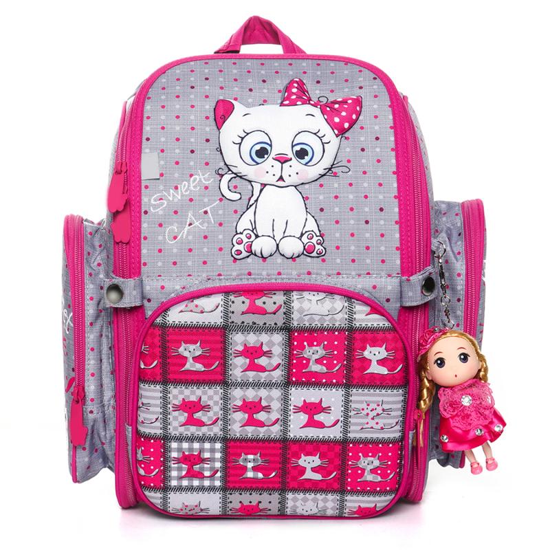 School Bags 6115 Kids 3D Cartoon Schoolbags Satchel Children Backpacks EVA Folded Orthopedic For Girls Mochila