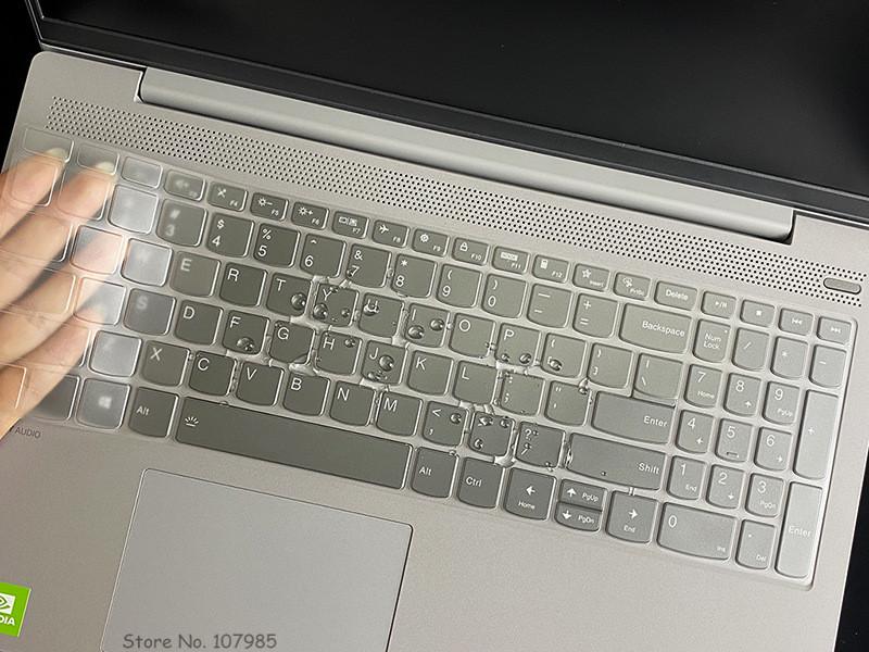 Keyboard Covers Clear TPU Notebook Cover Skin Protector For Lenovo IdeaPad 5 15iil05 15are05 15iil 15are 05 Laptop Ideapad5 15.6&quot; 2021
