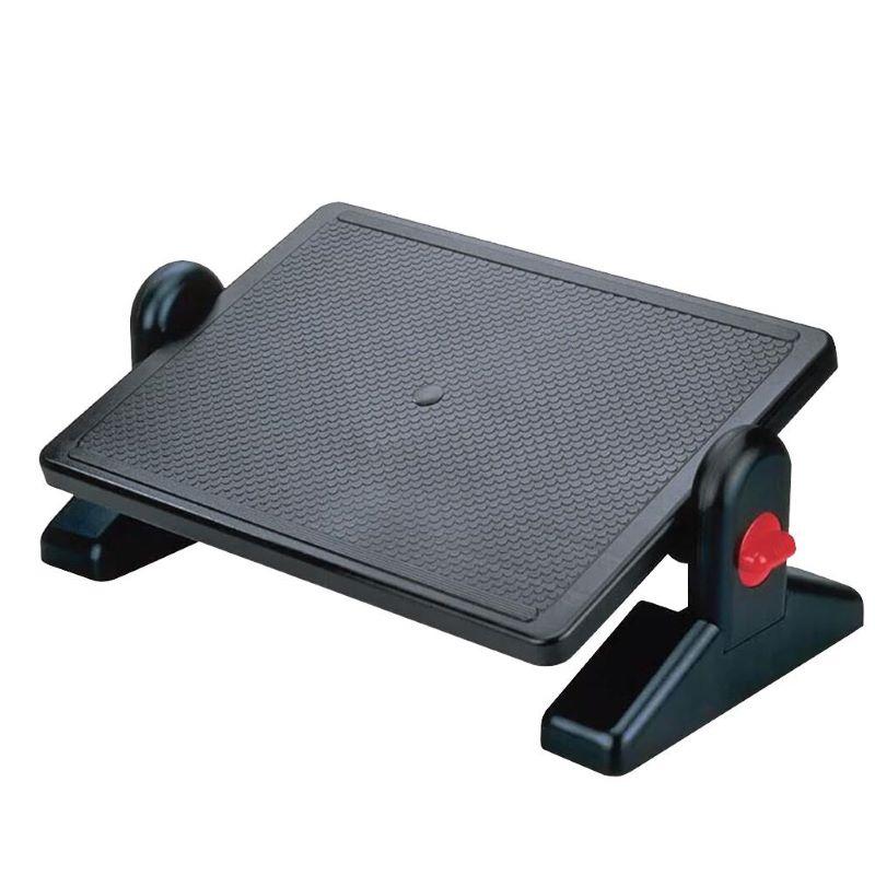 Under Desk Foot Rest Adjustable with Massage Surface Comfy Footstool for Office Home Relieve