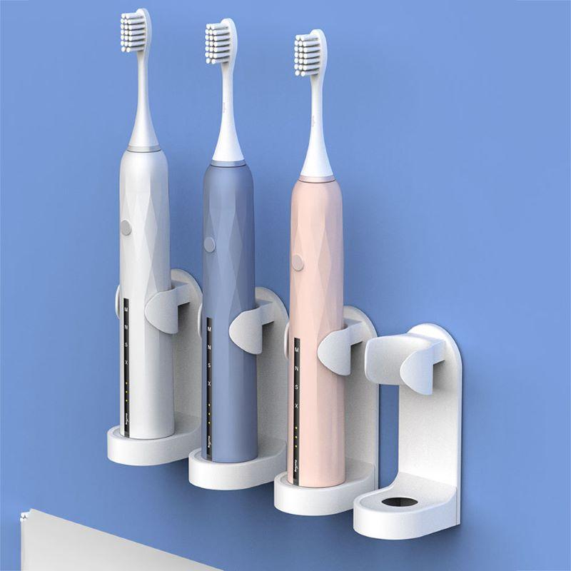 Toothbrush Holders Punch-free bathroom wall-mounted dental appliances, toothbrushing cups, wall suction storage racks,