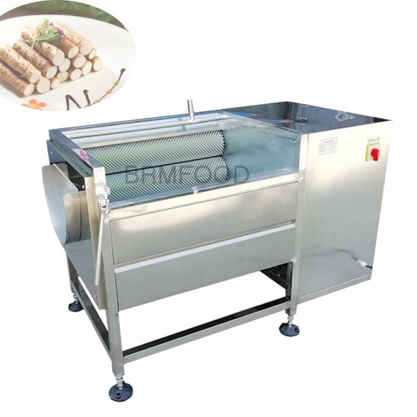2021 Large Vegetable Automatic Washing Peeling Machine Capacity 800-1000kg-h Root For Potato Beet Tarro Carrot Potatoes maker