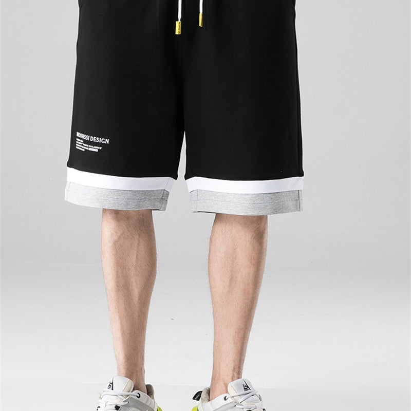 Men&#039;s summer casual Korean loose shorts men&#039;s fashion brand youth sports pants