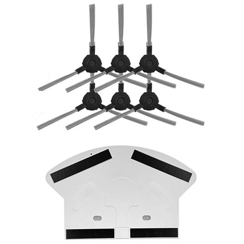 Vacuum Cleaners Cleaenr Haul Rack Side Bush For Midea VCR03 Robot Cleaner Parts Replacement Mop Cloth Frame Board