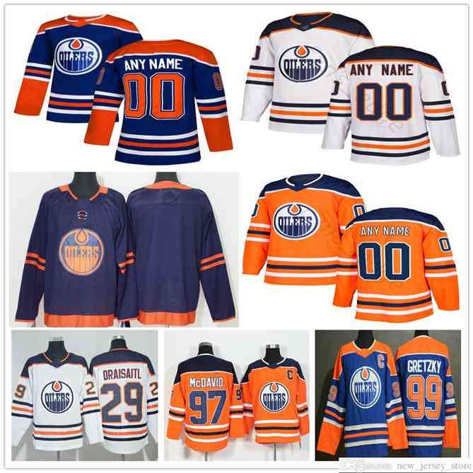 96 Custom Men Women Kids Edmonton Oilers 25 Darnell Nurse 77 Oscar Klefblom 44 Zack Kassian 91 Drake Caggiula 16 Jujhar Khaira Hockey Jerseys